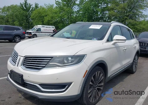 2016 Lincoln Mkx Reserve z USA, uszkodzony, nr VIN 2LMTJ8LRXGBL50859